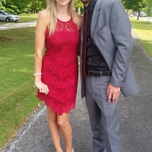 Free people she’s got it slip dress in cranberry